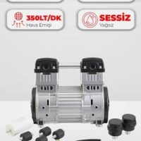 Kompresör Kafası Sessiz Ve Yağsız G1500w