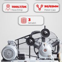 Üç Piston Kafa Grubu 10Hp 8Bar G600B